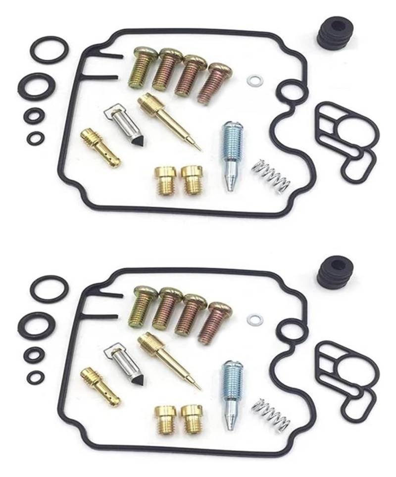 Vergaseranlagen Für Y&amaha FZX250 Zeal 3YX Vierzylinder-Vergaser Motorrad-Vergaser-Reparatursatz Dichtungsschraube Nadelventilteile(2 Sets) von GMEVEMKFKG