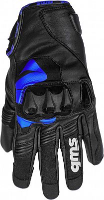 GMS-Moto Curve, Handschuhe Unisex - Schwarz/Blau - 3XL von GMS-Moto