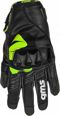 GMS-Moto Curve, Handschuhe Unisex - Schwarz/Grün - XS von GMS-Moto