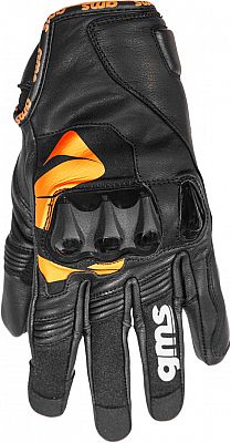 GMS-Moto Curve, Handschuhe Unisex - Schwarz/Orange - 3XL von GMS-Moto