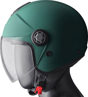 GMS-Moto Gelato Mint, Jethelm - Dunkelgrün - L von GMS-Moto