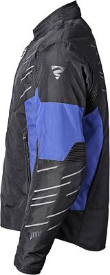 GMS-Moto Kasai, Textiljacke wasserdicht - Schwarz/Blau - XL von GMS-Moto