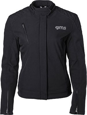 GMS-Moto Luna, Textiljacke Damen - Schwarz - L von GMS-Moto