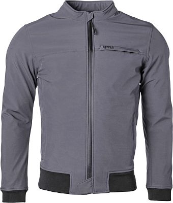 GMS-Moto Metropole, Textiljacke wasserdicht - Grau - L von GMS-Moto