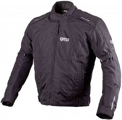 GMS-Moto Pace, Textiljacke - Schwarz - XS von GMS-Moto