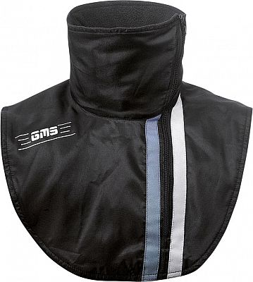 GMS-Moto Taslan, Halswärmer - Schwarz/Grau/Blau - XL von GMS-Moto