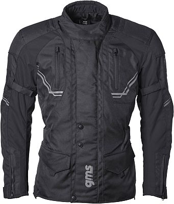 GMS-Moto Taylor, Textiljacke wasserdicht Damen - Schwarz - 10XL von GMS-Moto