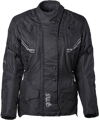 GMS-Moto Taylor, Textiljacke wasserdicht - Schwarz - 12XL von GMS-Moto