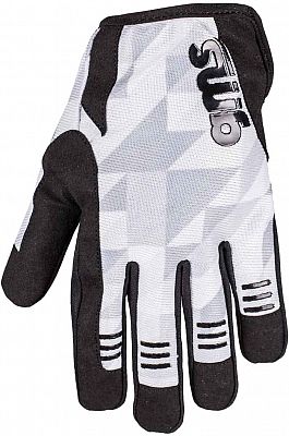 GMS-Moto Trail, Handschuhe - Schwarz/Hellgrau - 3XL von GMS-Moto