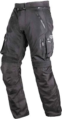 GMS-Moto Trento, Textilhose wasserdicht - Schwarz - 3XL von GMS-Moto