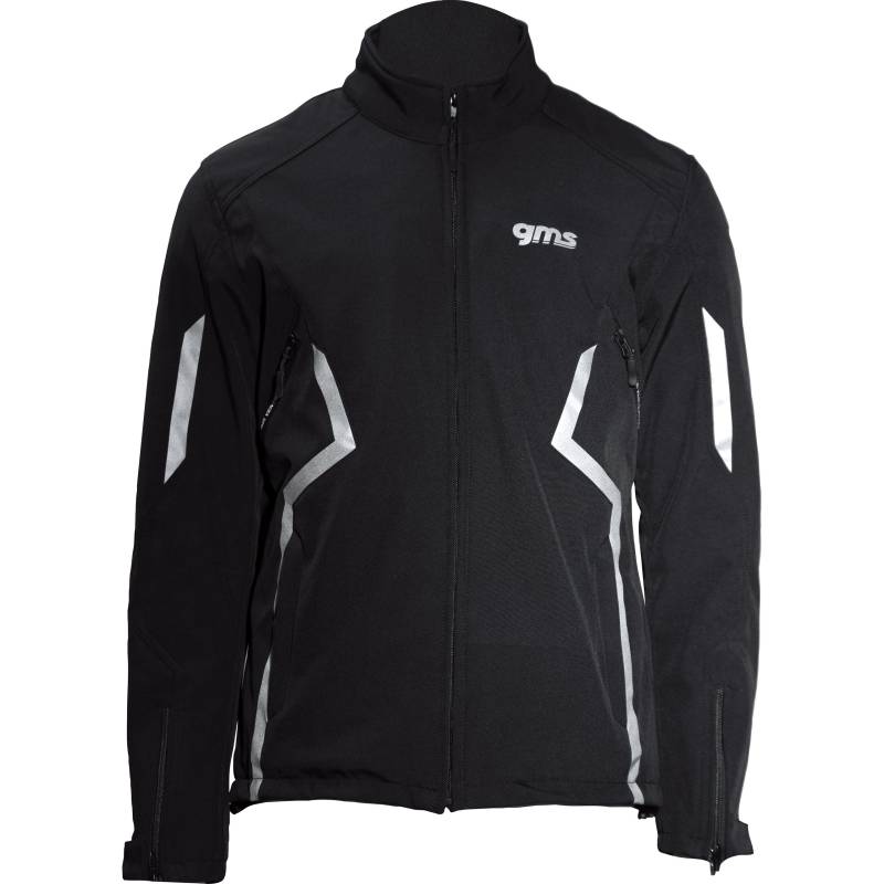 GMS Dynamic Kopa Softsthell Jacke schwarz/weiß M Herren von GMS