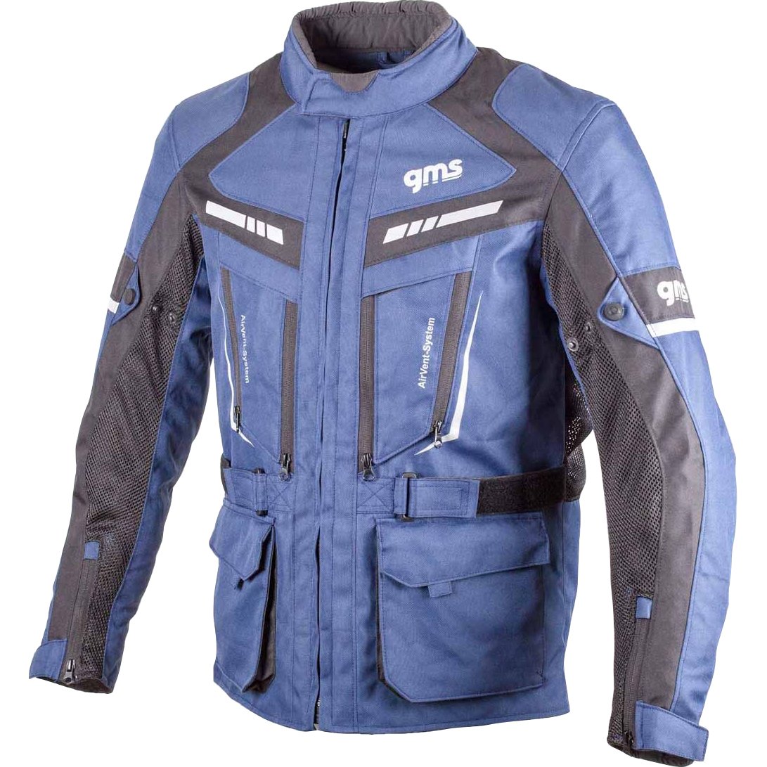 GMS Track Light Textiljacke blau/schwarz XL Herren von GMS