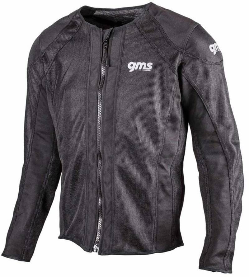 gms Scorpio Motorrad Textiljacke (Black,3XL) von GMS