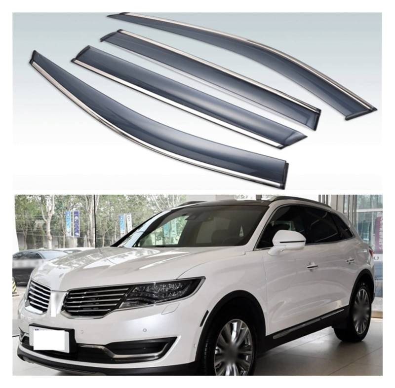 Windabweiser Seitenfenster Regenabweiser Außenschirme Deflektor Für Lincoln MKX 2015 2016 2017 2018 2019 Windabweiser Seitenfenster von GMVVAC