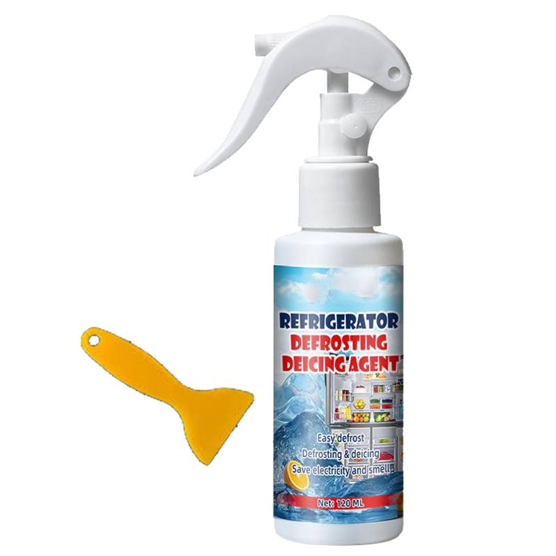 Enteiserspray Für Gefrierschrank,Gefrierschrank-Spray-Reiniger,Automotive Scheibenenteiser Spray,Windschutzscheiben Entfroster,Scheiben Enteiserspray ohne Kratzen,Schneeschmelz und Enteisungsmittel von GNAUMORE