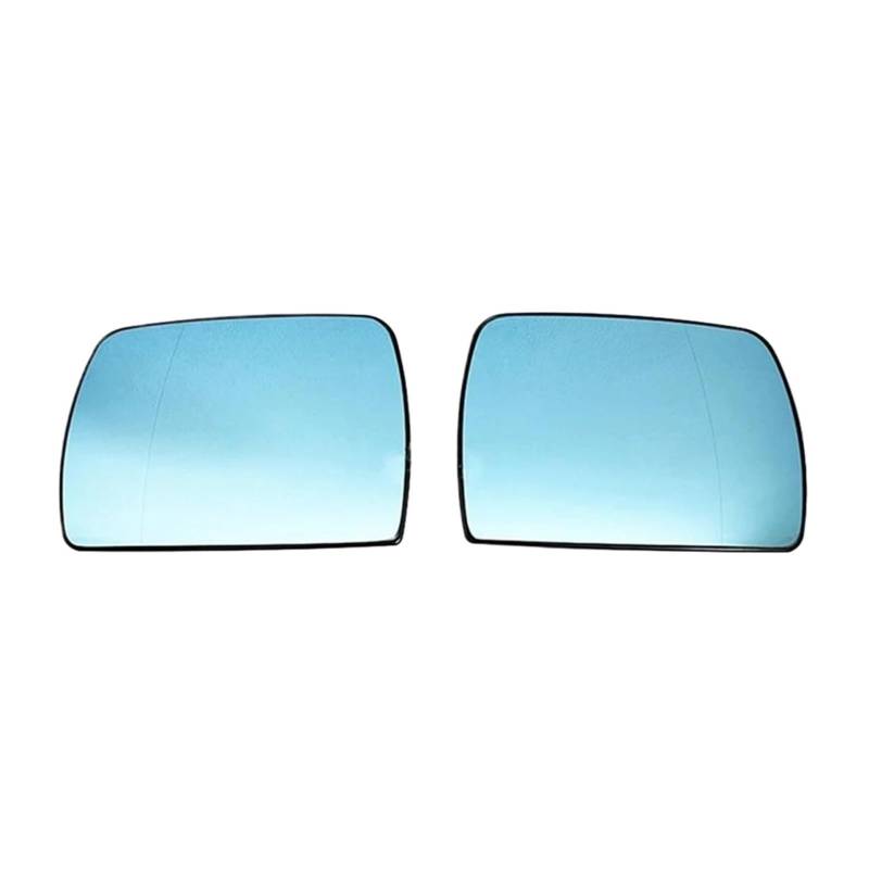 Rückspiegelglas Auto-Rückspiegelgläser Für B&MW X3 E83 2003 2004 2005 2006 2007 2008 2009 2010(Blue-Left And Right) von GNITRIMS