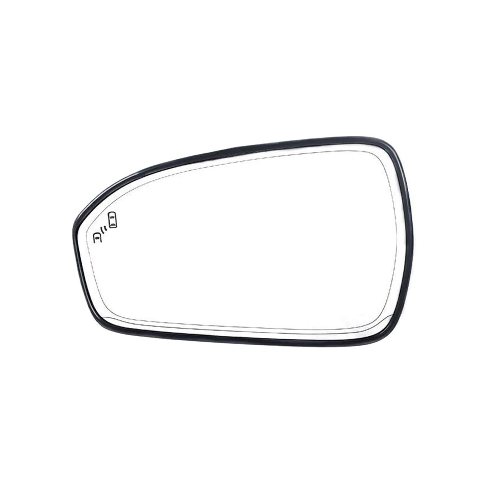 Rückspiegelglas Für Ford Für Mondeo 2013 2014 2015 2016 2017 2018 Auto Seite Rückspiegel Glas(Links) von GNITRIMS