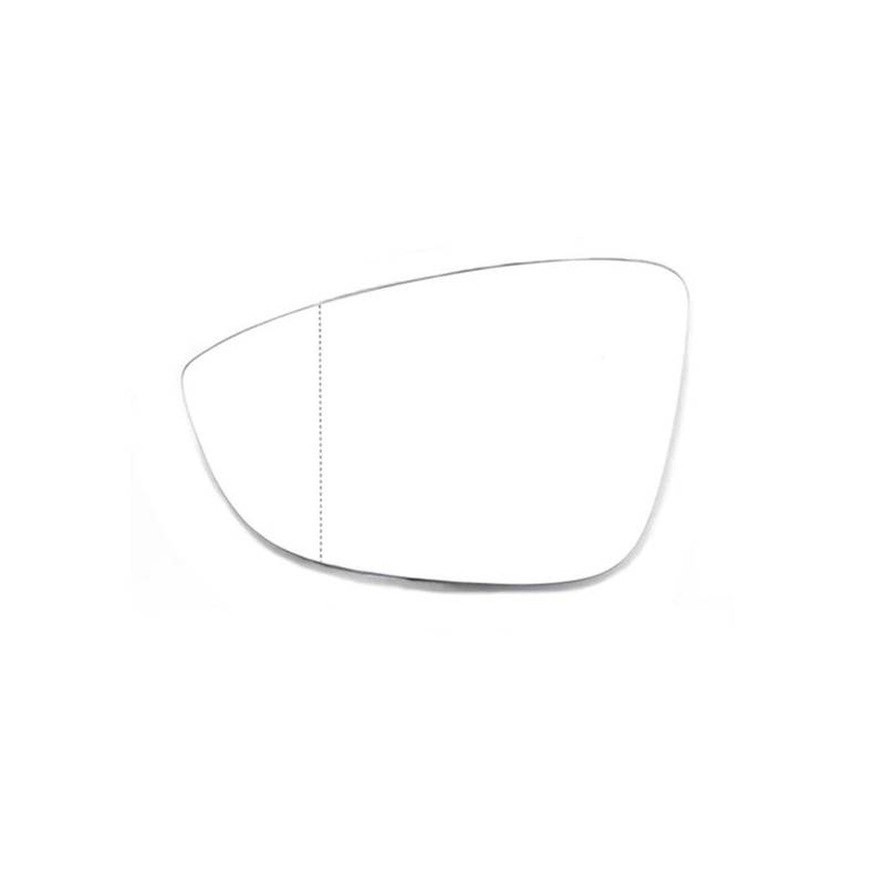 Rückspiegelglas Für VW Für Jetta 2012 2013 2014 2015 2016 2017 2018 Auto-Außenspiegelglaslinse(Links) von GNITRIMS