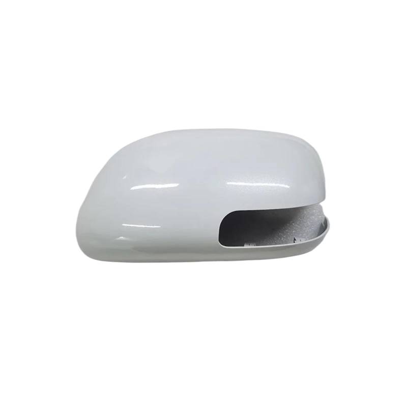 Spiegelabdeckungen Für Toyota Für Yaris 2007 2008 2009 2010 2011 2012 2013 Auto-Rückspiegelgehäuse(Pearl White-Left) von GNITRIMS