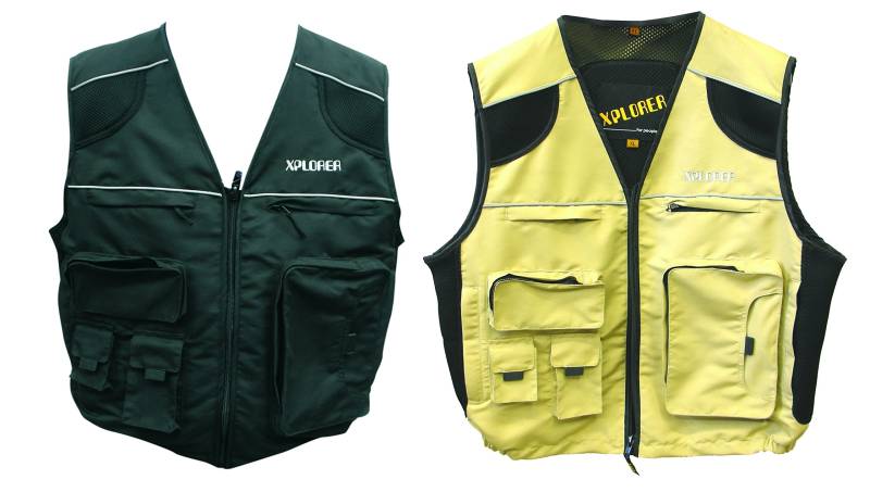 Weste Moto Multipocket TG.XL Bekleidung Motorrad Scooter von GNP