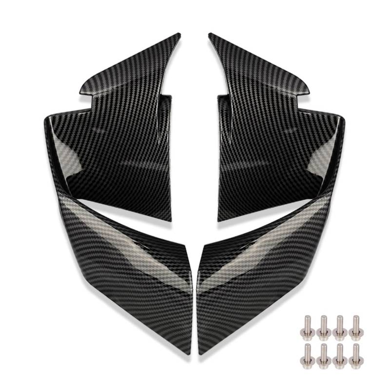 GNUFOPI Aerodynamisches Spoiler-Set für Motorradseitenverkleidung, kompatibel mit Zubehör BMW S1000RR S1000 RR M1000RR 2019-2022 (Stil 1) von GNUFOPI