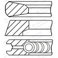 Kolbenringsatz GOETZE 0843440000 von Goetze