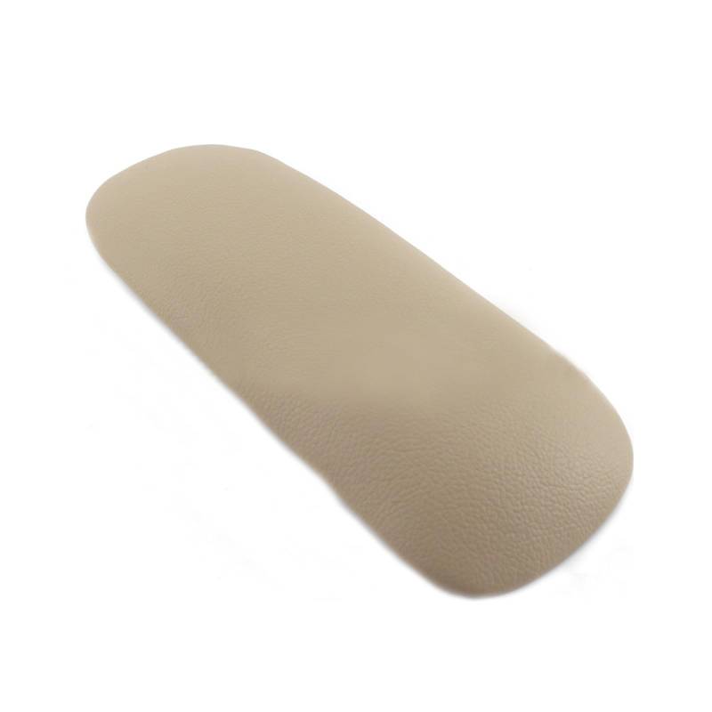 Auto-Leder-Mittelkonsolen-Armlehnenbezug, Auto-Ersatzteile für BMW Mini Cooper 2002–2008 R56 R50 R53 (Beige) von GOFDASY