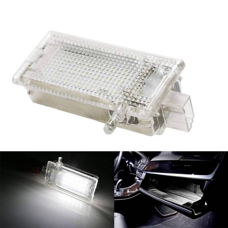 GOFORJUMP Für B/MW E46 E53 X5 E81 E82 E83 X1 E87 Facelift E92 F25 X3 Mini R50 Fehlerfrei 18 LED Kofferraum Kofferraum Handschuhfach Lampe Licht von GOFORJUMP