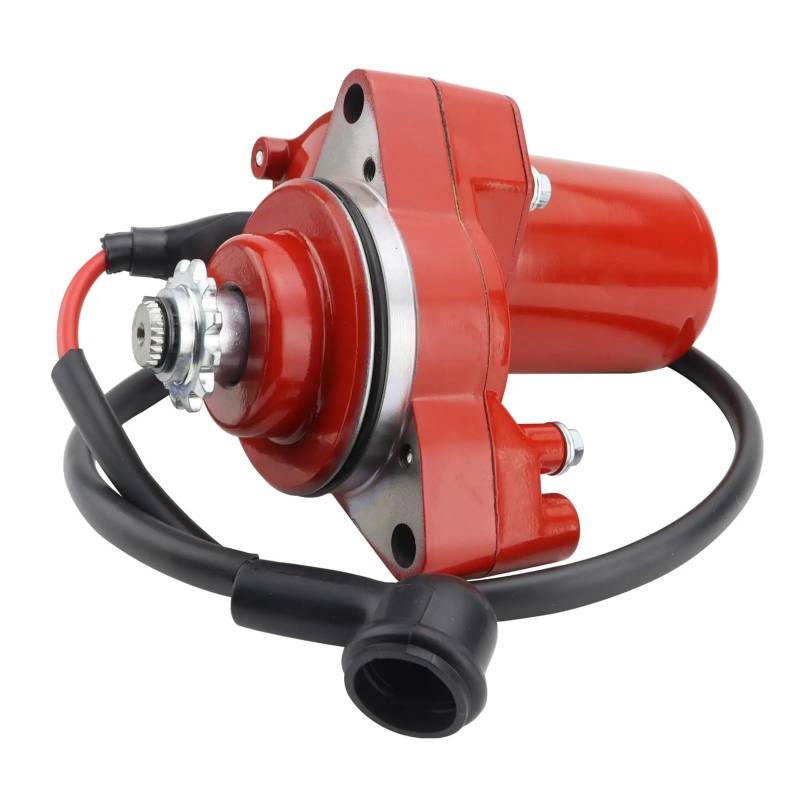 Anlasser Starter Relais Für 50CC 70CC 90CC 110CC Silber Elektrische Starter Motor Motorrad Roller ATV Quad Elektrische Starter Motor Anlasser E-Starter von GOINTDJD