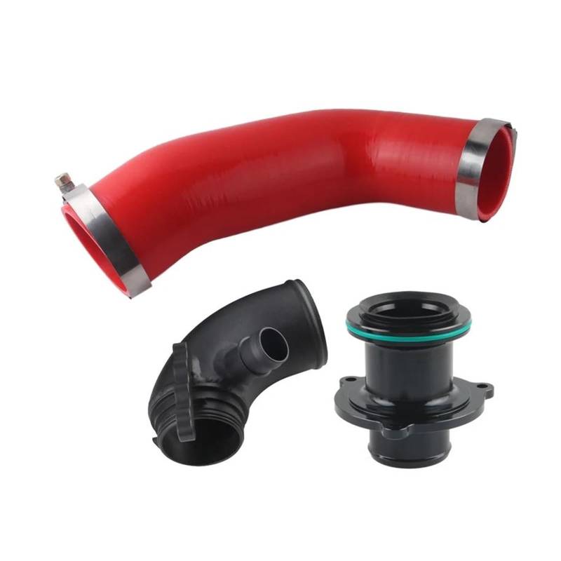 Ansaugschlauch Auto Luftschlauch Für Golf 7 Für A3 EA888 Für Gen3 Auto Turbo Inlet Outlet Upgrade Rohre Ansaugrohre Turbo Schalldämpfer Löschen(RED Hose) von GOINTDJD