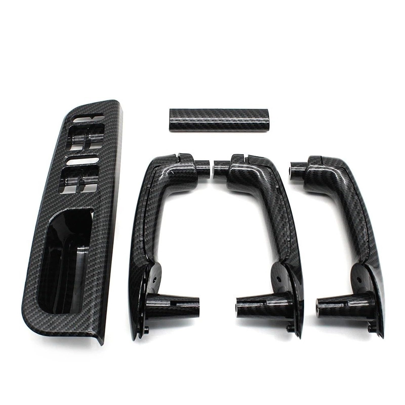 Autoinnentürgriffe Für VW Für Bora Für Golf 4 MK4 Für Jetta 1999 2000 2001 2002 2003 2004 LHD Carbon Fiber Vorne Hinten Links Rechts Türgriff Set Ersatz Innen Links Rechts Türgriff von GOINTDJD