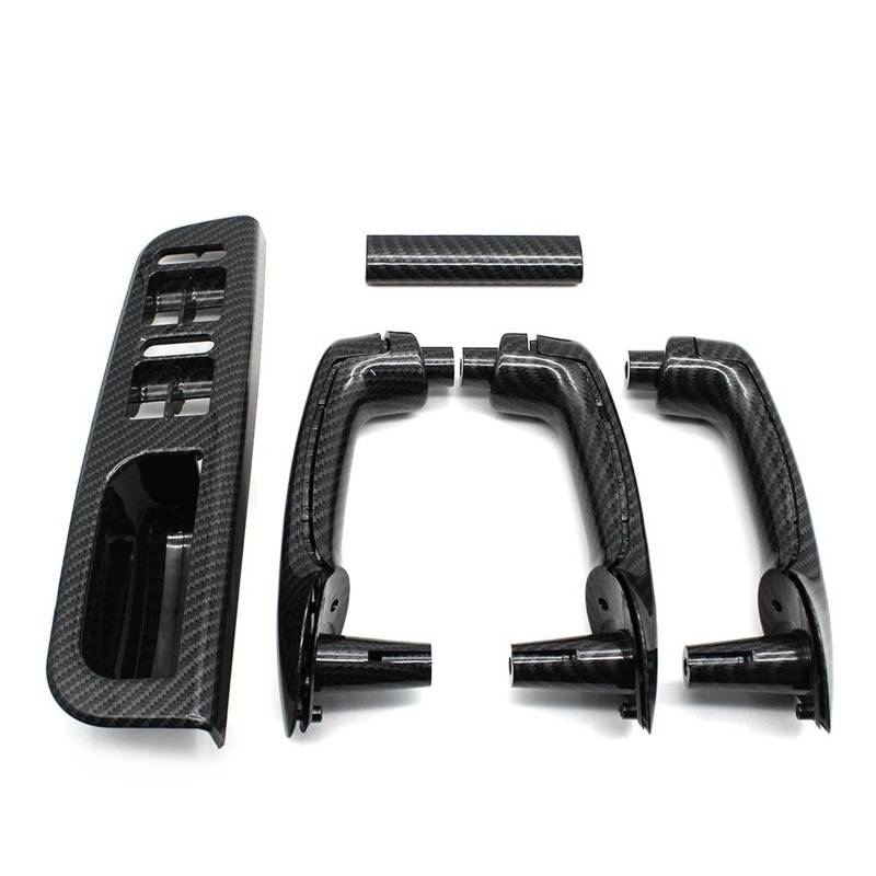 Autoinnentürgriffe Für VW Für Bora Für Golf 4 MK4 Für Jetta 1999 2000 2001 2002 2003 2004 LHD Carbon Fiber Vorne Hinten Links Rechts Türgriff Set Ersatz Innen Links Rechts Türgriff von GOINTDJD