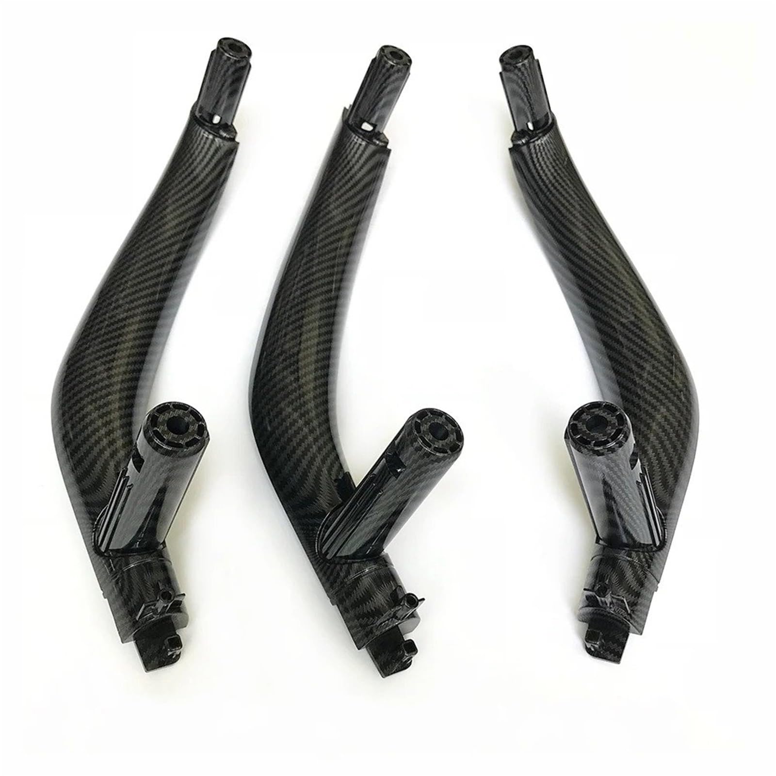 Autoinnentürgriffe Für X5 Für X6 F15 F16 2014 2015 2016 2017 2018 3PCS Set LHD RHD Carbon Fiber Innen Passagier Tür Griff Innen Panel Ersatz Innen Links Rechts Türgriff von GOINTDJD