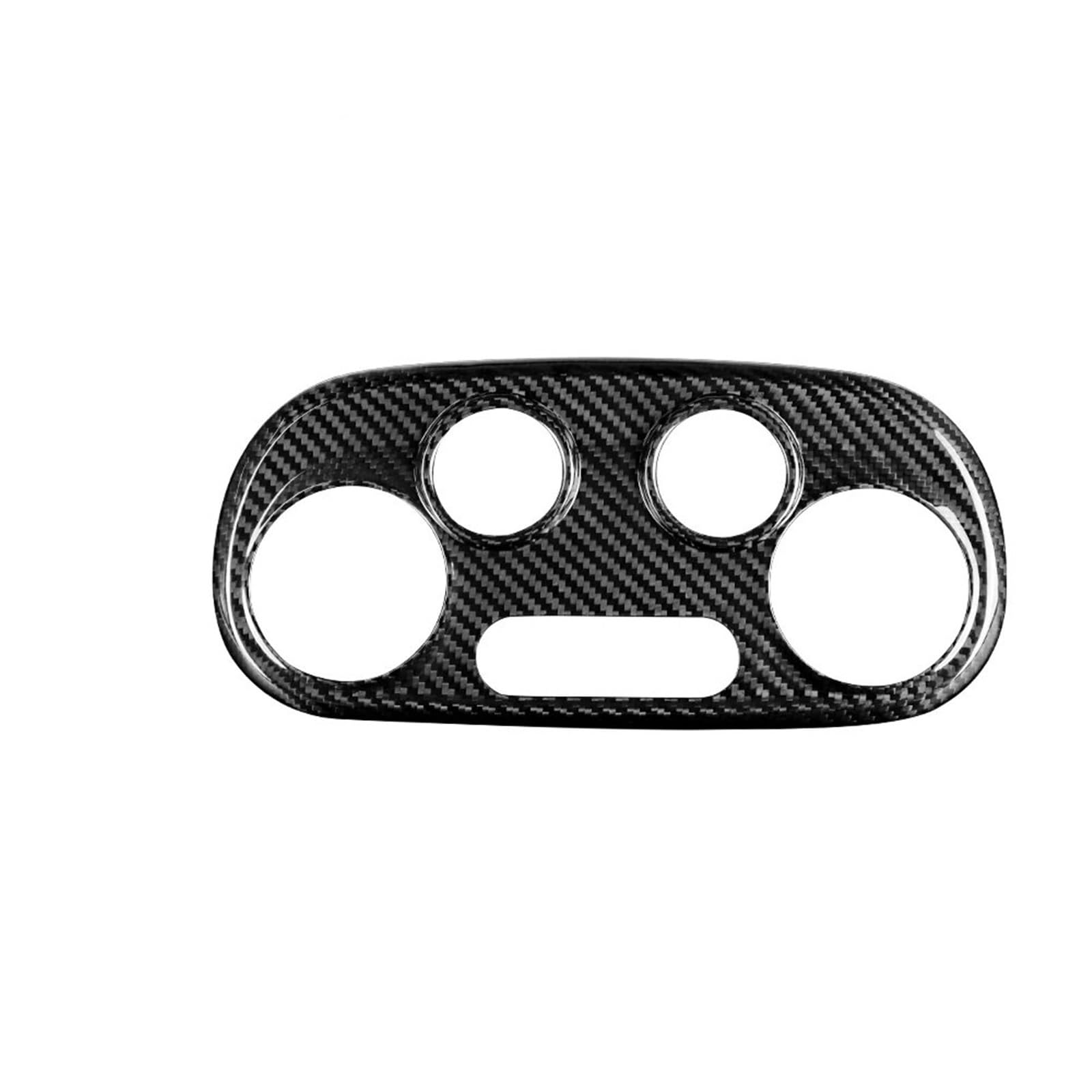 Automobilinnenraum Echt Hart Carbon Fiber Für Abarth 595 2012-2017 2018 2019 2020 2021 2022 2023 Für Abarth 695 2017-2023 Für FIAT 2008-2023 AC Control Auto Innenraum von GOINTDJD