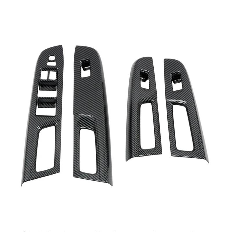 Automobilinnenraum Für Subaru Für WRX Für STI 2015-2020 RHD Auto Carbon Fiber Fenster Glas Lift Taste Trim Schalter Abdeckung Tür Armlehne Panel Auto Innenraum von GOINTDJD