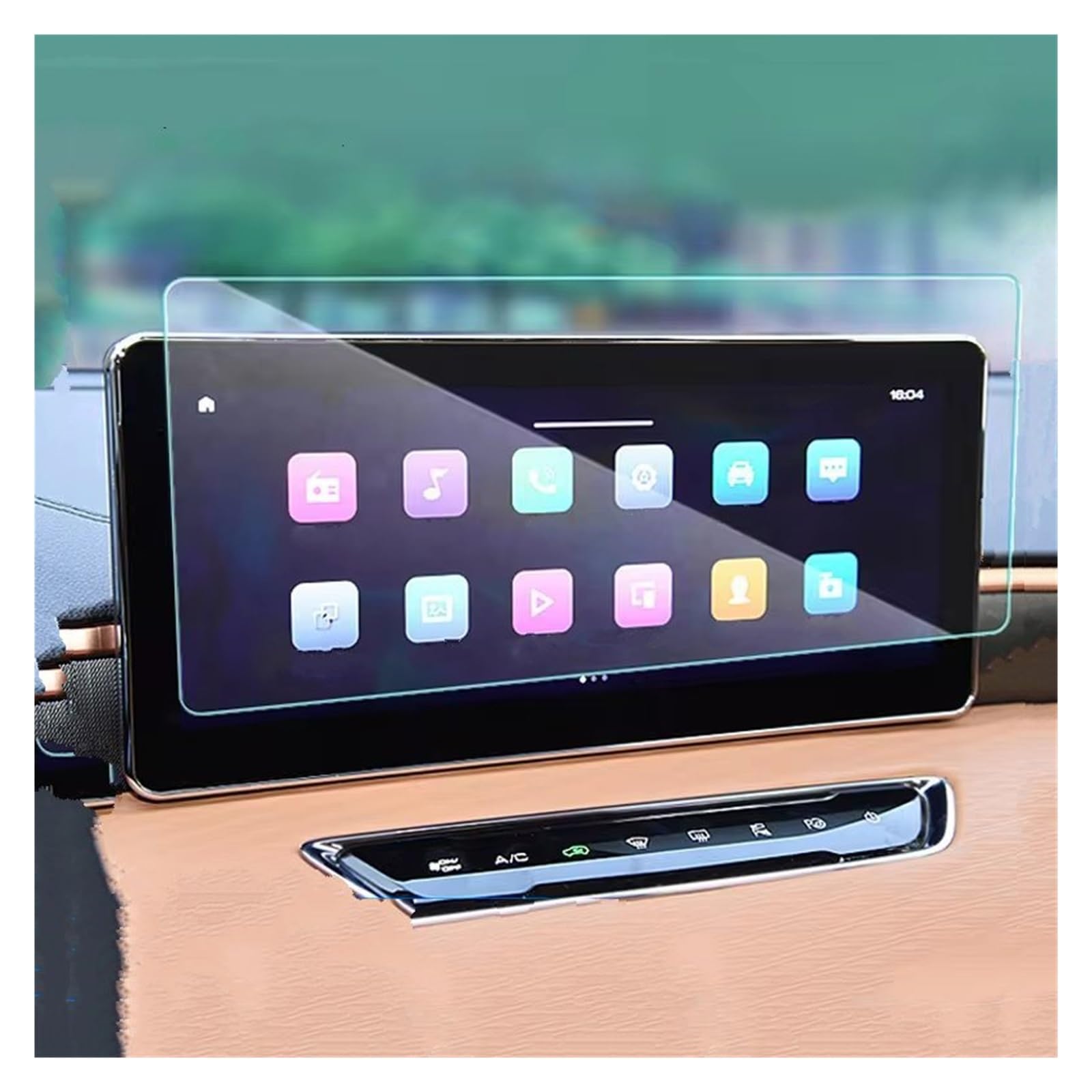 Displayschutz Für Haval Für Jolion 2021 Auto Digitale Cockpit Radio GPS Navigation Film Display Screen Protector Gehärtetem Glas Displayschutzfolie von GOINTDJD