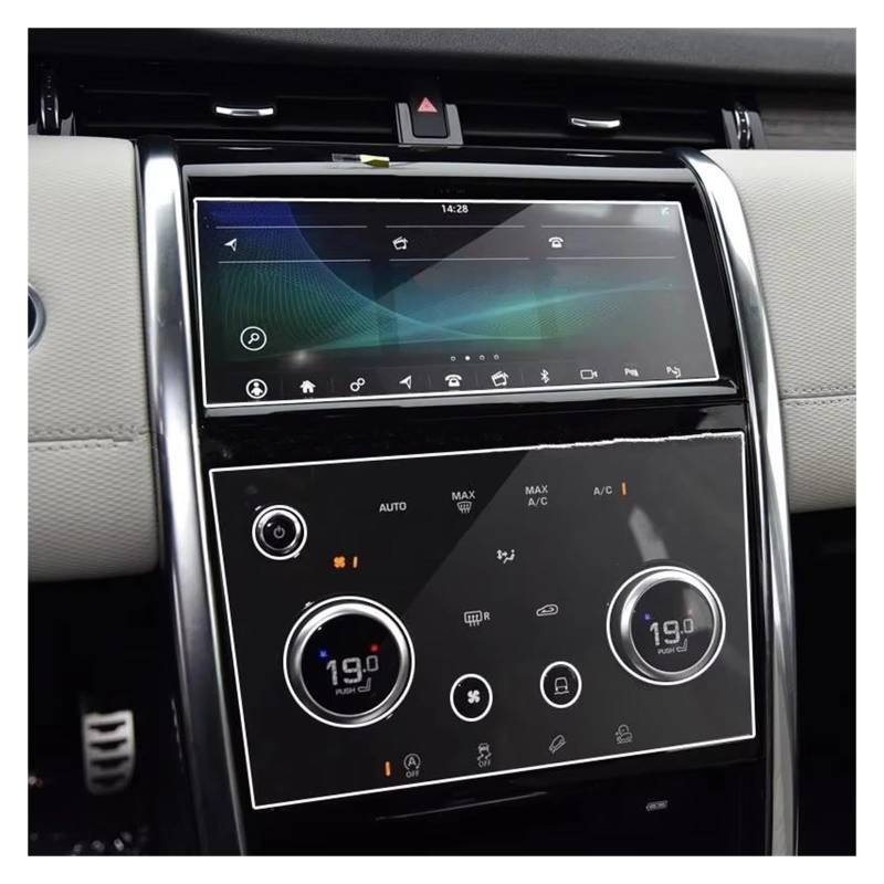 Displayschutz Für Land Für Rover Für Discovery Sport L550 2020 Auto GPS-Navigation Klimaanlage LCD-Bildschirm Displayschutzfolie Aus Gehärtetem Glas Displayschutzfolie von GOINTDJD