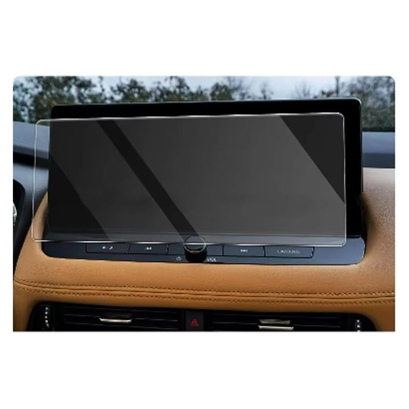 Displayschutz Für Nissan Für Qashqai J12 Für X-Trail T33 Für E-Power 2022 2023 12,3 Zoll Autoradio GPS-Navigation Displayschutzfolie Aus Gehärtetem Glas Displayschutzfolie von GOINTDJD