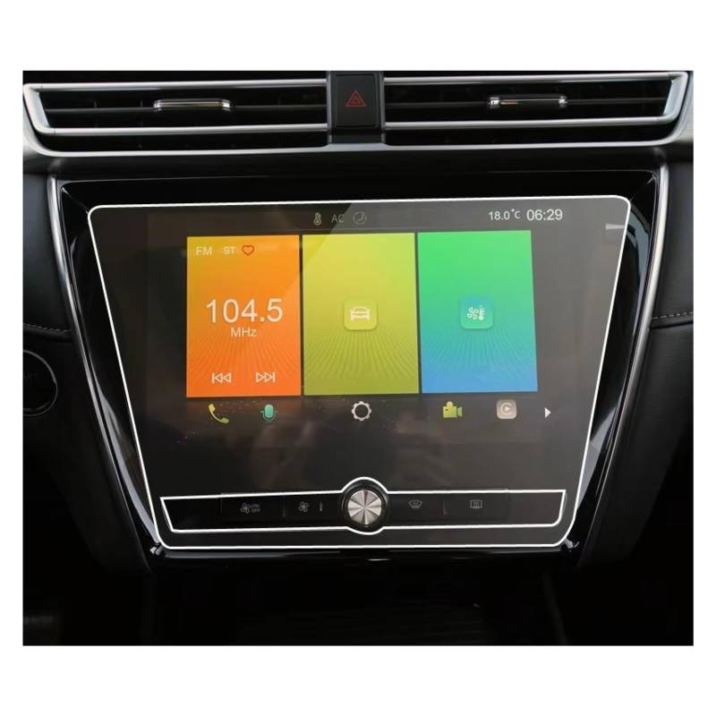 Displayschutz Für Roewe Für I5 Für Ei5 2019-2020 Auto-GPS-Navigationsfolie LCD-Bildschirm Gehärtetes Glas Schutzfolie Anti-Kratzfolie Displayschutzfolie von GOINTDJD