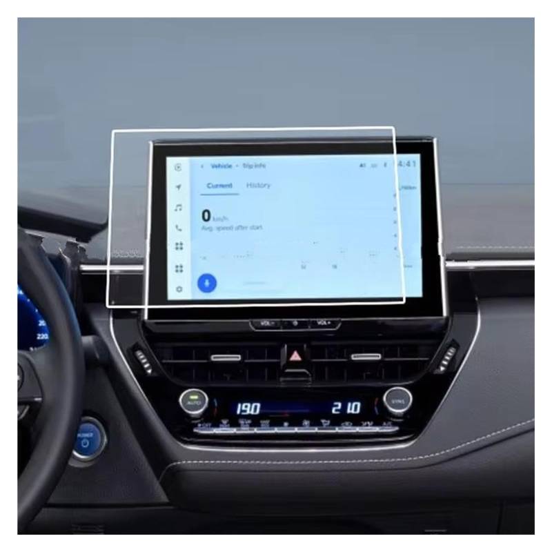 Displayschutz Für Toyota Für Corolla Für Cross 2022 2023 10,5 Zoll Auto GPS-Navigationsschutzbildschirm LCD Kratzfester TPU-Bildschirmschutzfilm Displayschutzfolie von GOINTDJD