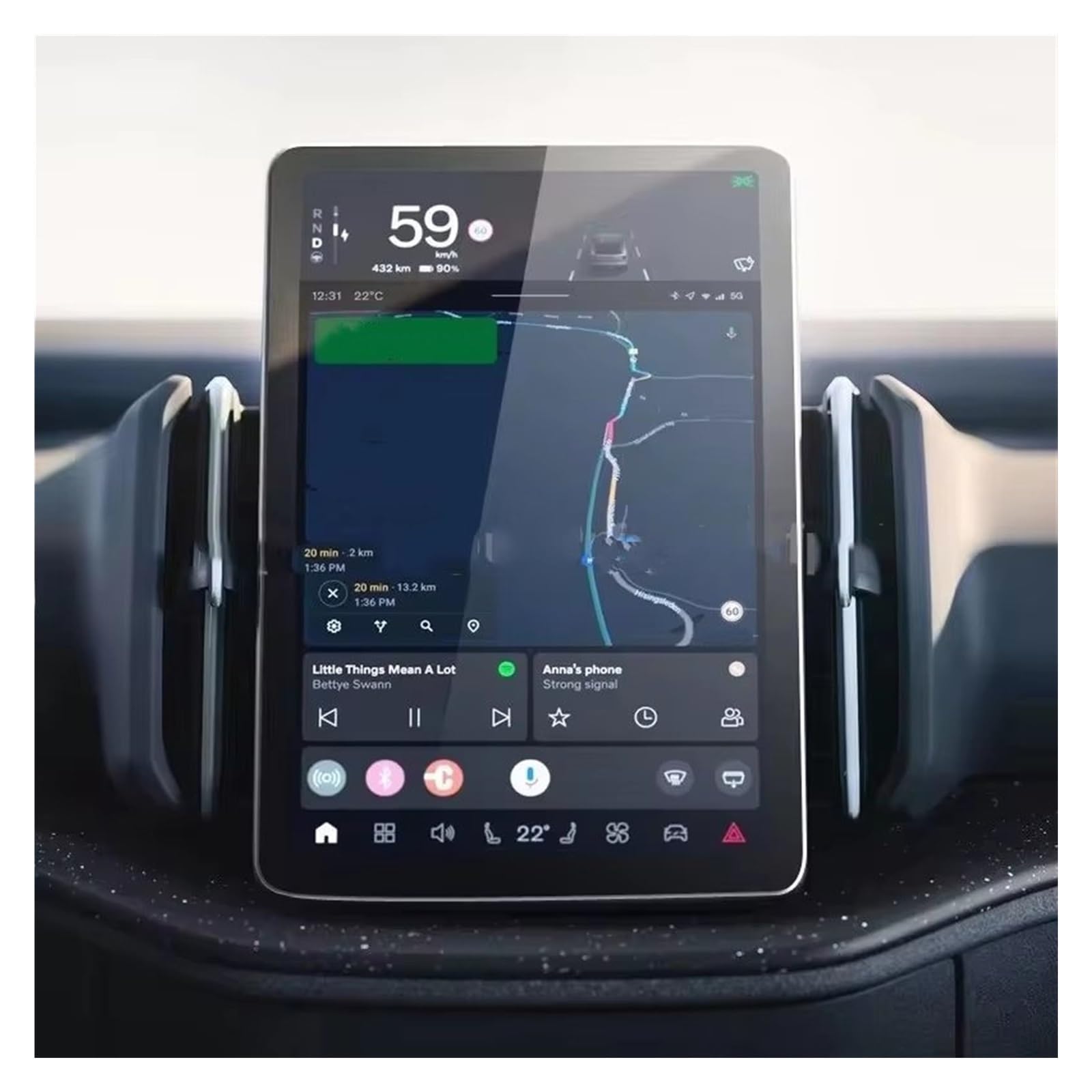 Displayschutz Für Volvo Für EX30 2024 2025 12,3 Zoll Auto-Infotainment-Radio GPS-Navigation Innenraum Displayschutzfolie Aus Gehärtetem Glas Displayschutzfolie von GOINTDJD