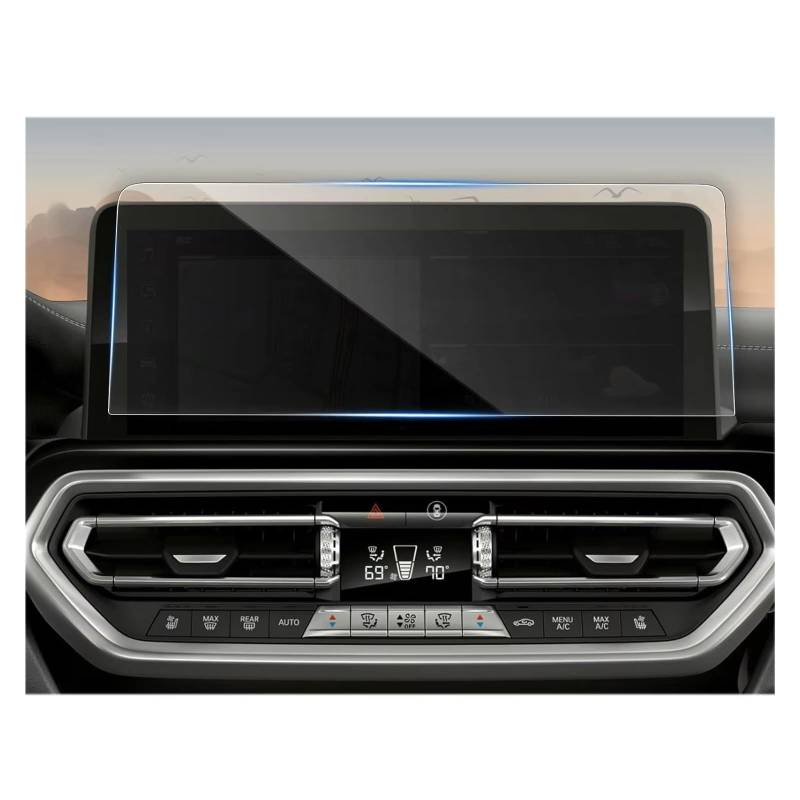 Displayschutz Für X3 Für X4 M40i 2022 2023 12,3-Zoll-GPS-Touchscreen Center Control Infotainment Displayschutzfolie Aus Gehärtetem Glas Displayschutzfolie von GOINTDJD