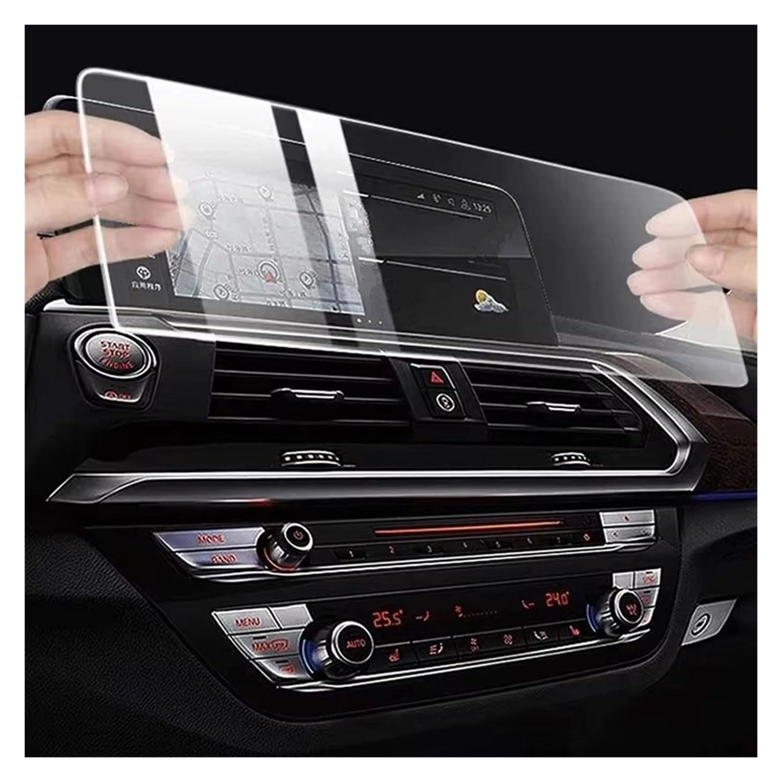 Displayschutz Für X3 G01 Für X4 G02 2018 2019 2020 2021 Touchscreen Gehärtetem Glas Film 10,25 Zoll GPS Navigation Display Screen Protector Film Displayschutzfolie von GOINTDJD