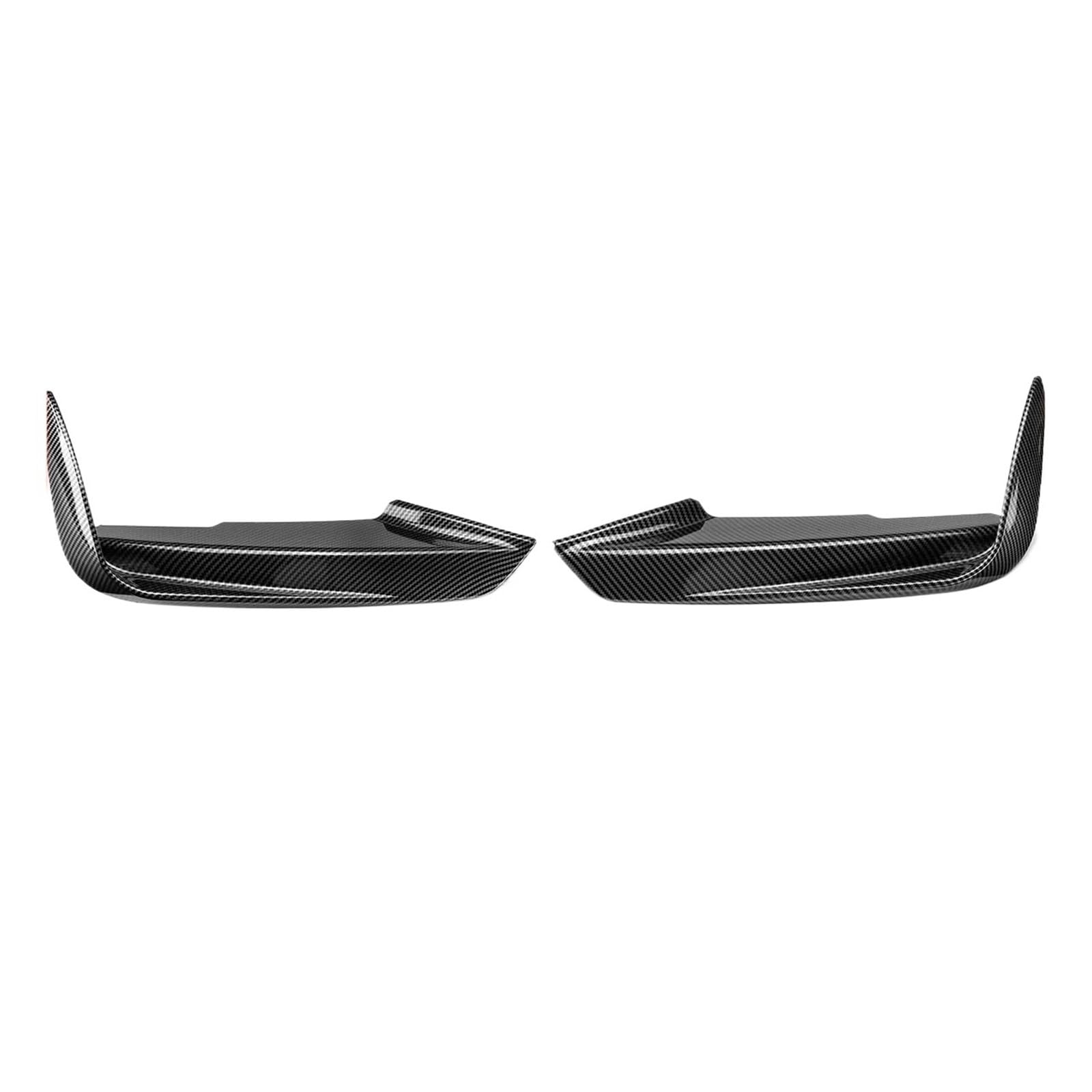 Frontspoiler 1 Paar Auto Front Stoßstange Lip Splitter Canards Spoiler Nebel Lampe Augenbraue Rahmen Abdeckung Grille Für F30 F31 Sport 2012-2019 Spoiler(Type A-Carbon Look) von GOINTDJD