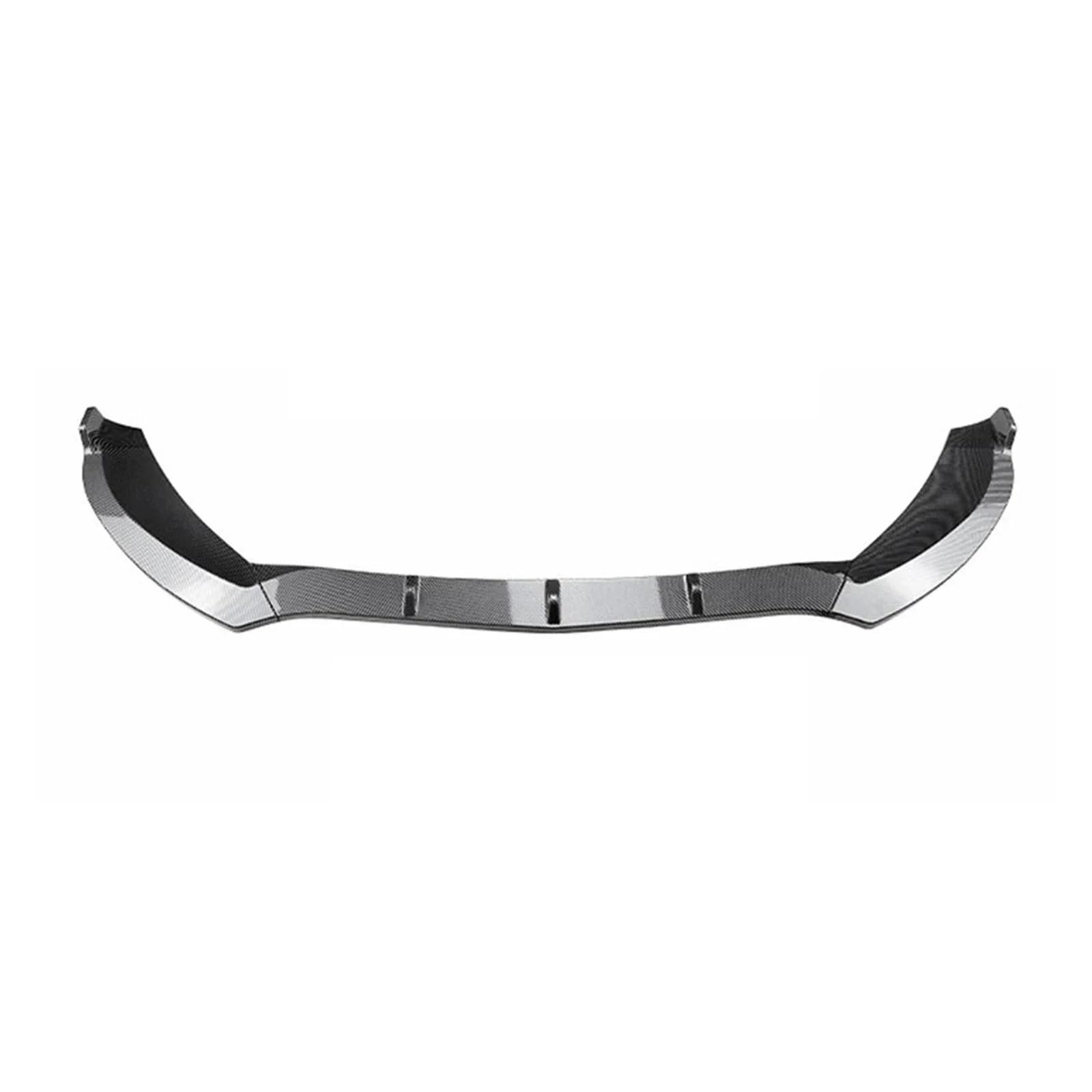 Frontspoiler 3 STÜCKE Auto Vorderen Stoßfänger Lippe Glänzend Schwarz Für Benz C Klasse Spoiler Splitter W205 C300 C160 C200 C350e C260 Für AMG 2015-2018 Spoiler(Kohlefaser-Stil) von GOINTDJD