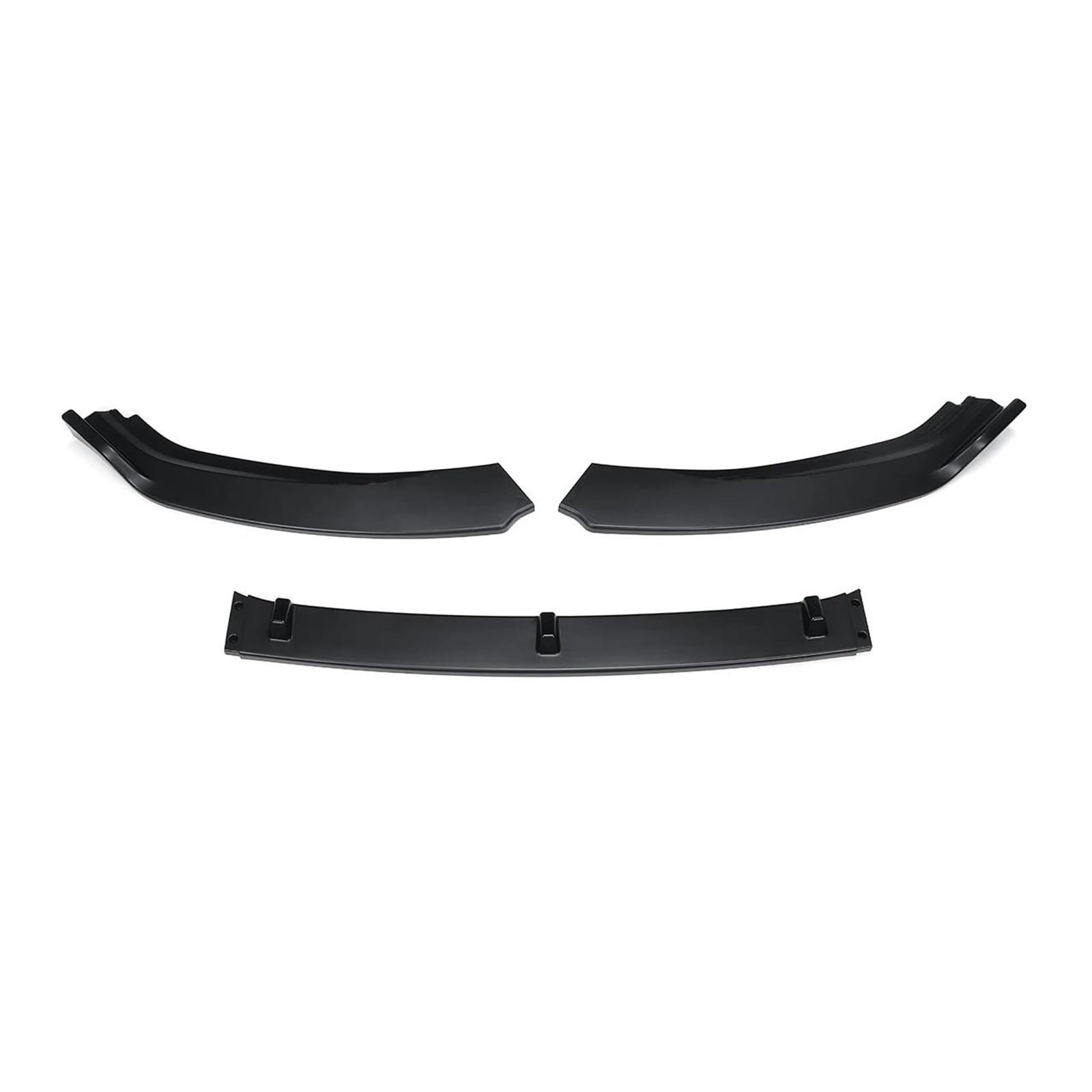 Frontspoiler 3 Stücke Für VW Für Golf MK7 2014 2015 2016 2017 Auto Front Stoßstange Splitter Lip Diffusor Spoiler Schutz Abdeckung Deflektor Lippen Schutz Spoiler(Matt-schwarz) von GOINTDJD