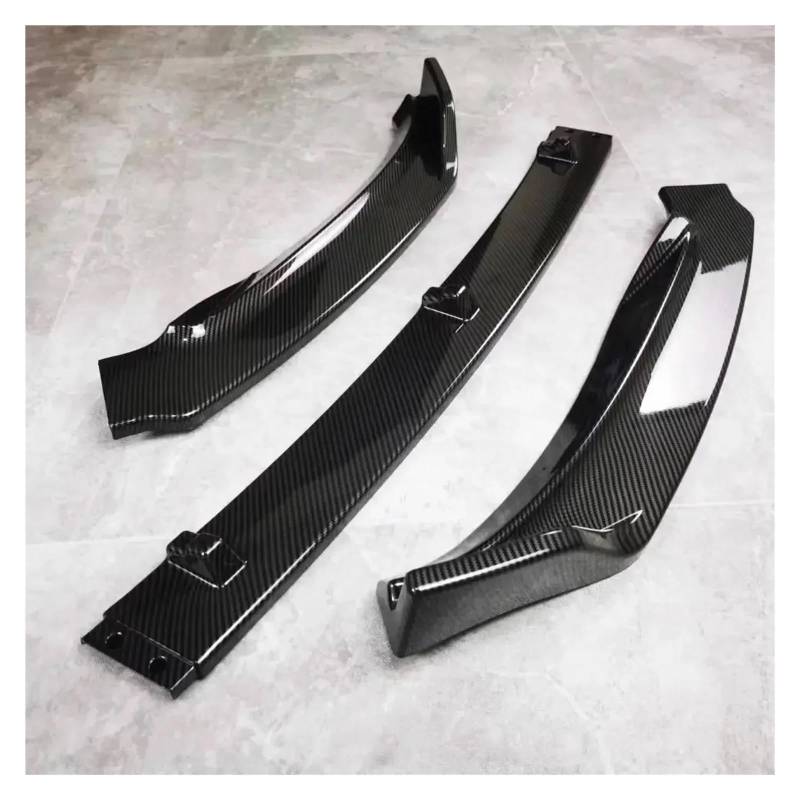 Frontspoiler 3 Stücke Für VW Für Passat B8 2014-2019 Auto Vorderen Stoßfänger Lip Spoiler Limousine Stoßstange Lip Guards Abdeckung Front Lip Cap Spoiler Bodykit Spoiler(Carbon Look) von GOINTDJD