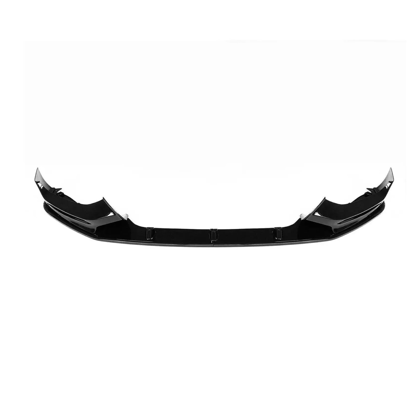 Frontspoiler 4 Stücke Für F20 F21 118i 120d 120i M135i M140i 2015-2019 Lci Sport Frontschürze Lip Spoiler Diffusor Splitter Glänzend Schwarz Spoiler(Glossy Black) von GOINTDJD