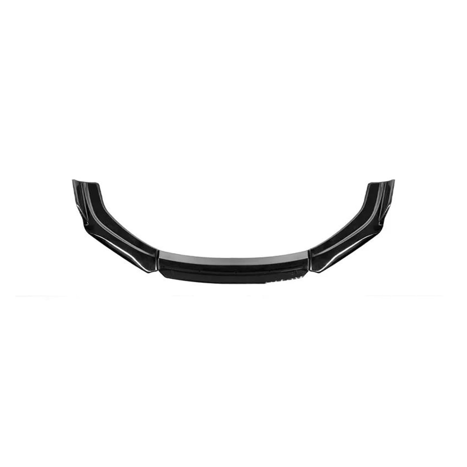 Frontspoiler Auto Front Lip Bumper Spoiler Diffusor Körper Modifikation Kollision Und Kratzfestigkeit Externes Zubehör Helles Schwarz Spoiler(Black Blackhead) von GOINTDJD