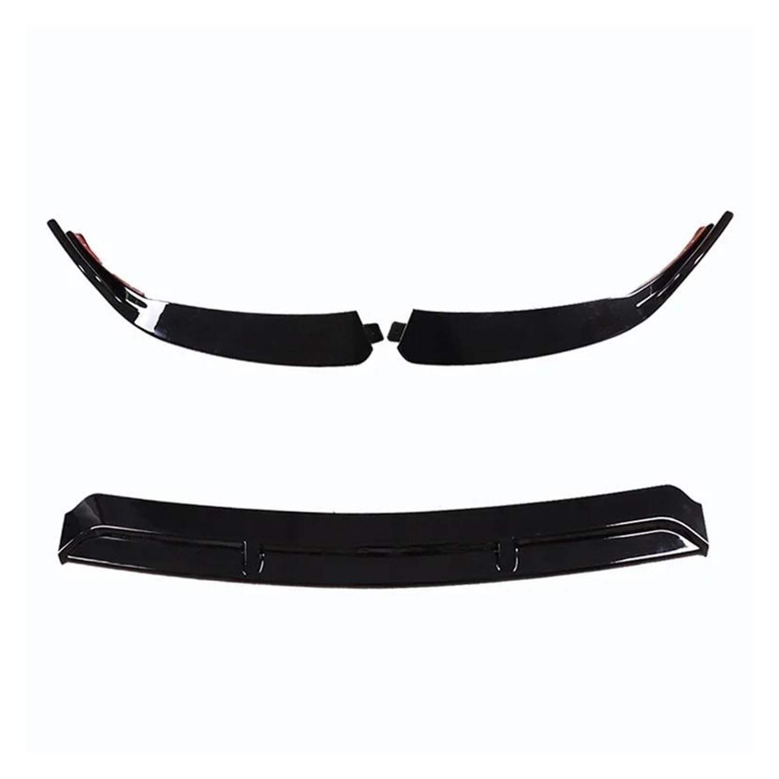 Frontspoiler Frontschürze Lip Body Kit Spoiler Splitter Diffusor Für Benz C Klasse W205 C205 Für Coupe C200 C250 C260 C300 C400 C450 Spoiler(Black 2019-2021) von GOINTDJD